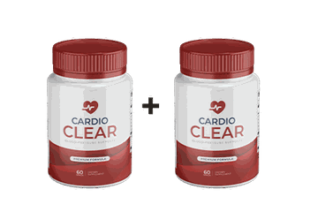 CardioClear Buy 1 Get 1 Free bundle — two bottles
